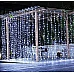 Магическа коледна светеща украса 200LED лампички тип завеса 2х3 метра