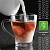 Комплект стъклени чаши за кафе и чай 6 х 230ml