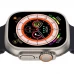 Бял смарт часовник с интуитивен дисплей ultra watch