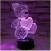 Детска 3D LED нощна лампа - три модела