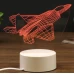 Детска 3D LED нощна лампа - три модела