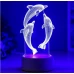 Детска 3D LED нощна лампа - три модела