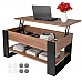 Спестяваща място холна маса с повдигащ механизъм и скрито отделение