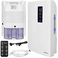 Влагоуловител и пречиствател за въздух Slim 2в1 - 700ml/ден, 1800ml, UV + TiO₂ Влагоуловител и пречиствател за въздух Slim 2в1 - 700ml/ден, 1800ml, UV + TiO₂