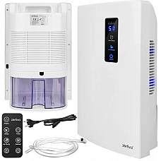 Влагоуловител и пречиствател за въздух Slim 2в1 - 700ml/ден, 1800ml, UV + TiO₂ Влагоуловител и пречиствател за въздух Slim 2в1 - 700ml/ден, 1800ml, UV + TiO₂