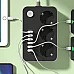 USB разклонител за контакт 9в1 с 3 гнезда и 6 USB порта