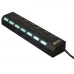 USB разклонител 7в1 тип хъб с превключватели
