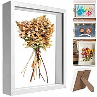 3D дълбока рамка Shadow Box за снимки, декорация, мъх и колажи