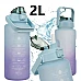 BPA FREE фитнес спортно шише за вода 1 литър